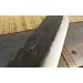 Couteau Nakiri japonais artisanal JIKKO Tokusei lame brute 16,5cm Nihon Steel manche magnolia gravé