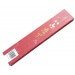 Couteau santoku japonais artisanal Jikko Mahogani Tsuchime 18cm damas 33 couches