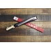 Couteau Sashimi japonais artisanal JIKKO Betsuuchi lame 24cm en White Steel manche magnolia
