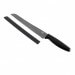 Couteau à pain KUHN RIKON Colori Titanium revêtement titane 21cm + protège-lame