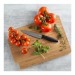 Couteau de cuisine dentelé KUHN RIKON Colori Titanium revêtement titane 13cm + protège-lame