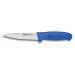 Couteau à saigner professionnel Fischer 14cm manche surmoulé bleu