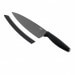 Couteau de chef KUHN RIKON Colori Titanium revêtement titane 18.5cm + protège-lame