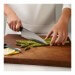 Couteau de chef KUHN RIKON Colori Titanium revêtement titane 18.5cm + protège-lame