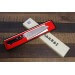 Couteau Santoku japonais artisanal Jikko VG10 16.5cm damas 33 couches manche 2 rivets