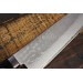 Couteau Santoku japonais artisanal Jikko VG10 16.5cm damas 33 couches manche 2 rivets