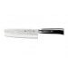 Couteau nakiri japonais Tamahagane Tsubame lame martelée 18cm acier VG5