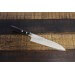 Couteau de chef japonais artisanal Jikko VG10 18cm damas 33 couches manche 2 rivets