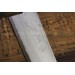 Couteau de chef japonais artisanal Jikko VG10 18cm damas 33 couches manche 2 rivets