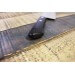 Couteau de chef japonais artisanal Jikko VG10 18cm damas 33 couches manche 2 rivets