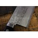 Couteau Nakiri japonais artisanal Jikko VG10 16.5cm damas 33 couches manche 2 rivets