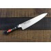 Couteau de chef japonais artisanal Jikko Inox Tsubatsuki 21cm tranchant professionnel