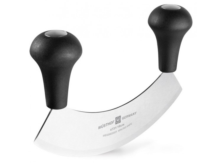 Hachoir demi lune Gourmet de Wusthof, lame 18cm