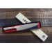 Couteau de chef japonais artisanal Jikko Monaka Tsubatsuki 21cm manche tout inox