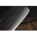Couteau nakiri japonais artisanal Jikko Japan VG1 16.5cm martelé manche magnolia