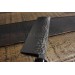 Couteau nakiri japonais artisanal Jikko Japan VG1 16.5cm martelé manche magnolia