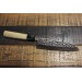 Couteau de chef japonais artisanal Jikko Japan VG1 16.5cm martelé manche magnolia