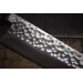 Couteau de chef japonais artisanal Jikko Japan VG1 16.5cm martelé manche magnolia