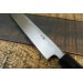 Couteau japonais sahimi 24cm haut de gamme JIKKO Montan acier Blue 2 Steel manche magnolia