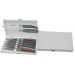 Coffret de 6 couteaux de table Prestige Laguiole Bougna manches bois colorés