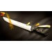 Couteau de boucher 32 Dumas Affil inox 20cm manche 3 rivets