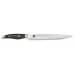 Couteau à trancher japonais KAI Shun Nagare lame damas 72 couches Dual Core 23cm manche bombé