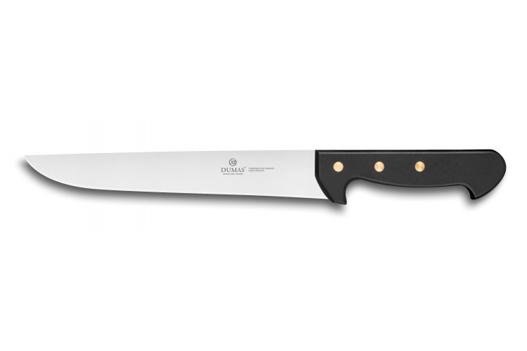 Couteau de boucher 32 Dumas Affil inox 23cm manche 3 rivets