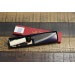 Couteau à poisson japonais artisanal JIKKO Betsuuchi lame 12cm en White Steel manche magnolia