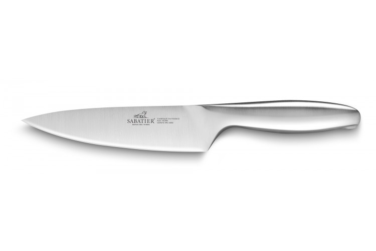 Couteau de chef Sabatier Fuso Nitro+ 20cm acier inox Sandvik manche tout inox