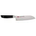 Couteau Santoku japonais Kasumi VG10 PRO 18cm manche innovant en marbre artificiel