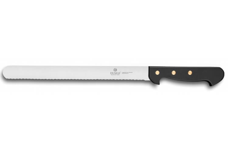 Couteau à génoise 32 Dumas Affil inox 30cm manche 3 rivets