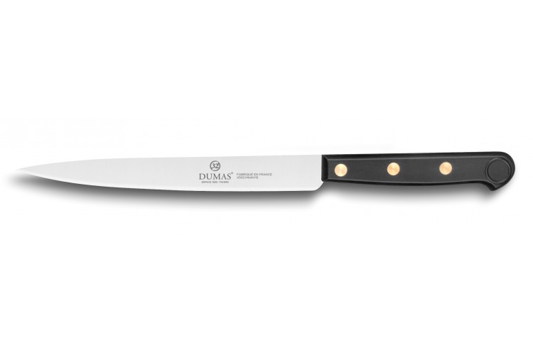 Couteau filet de sole 32 Dumas Affil inox  18cm manche 3 rivets