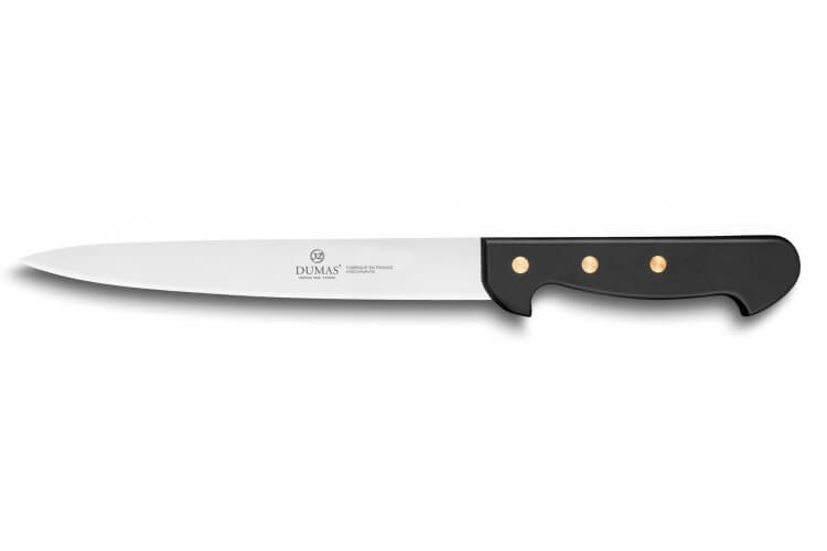Couteau à dénerver 32 Dumas Affil inox 20cm manche 3 rivets lame souple