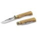 Couteau artisanal Old Bear lame inox 8cm manche olivier avec virole