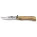 Couteau artisanal Old Bear lame inox 9cm manche olivier avec virole