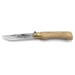 Couteau artisanal Old Bear lame inox 10cm manche olivier avec virole