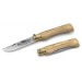 Couteau artisanal Old Bear lame inox 10cm manche olivier avec virole
