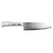 Couteau santoku japonais Tamahagane Bamboo Kyoto lame 17.5cm acier Damas VG5