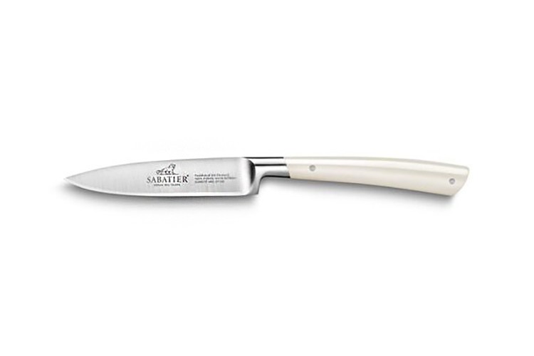 Couteau d'office Sabatier Edonist Perle forg&eacute; 10cm fabrication fran&ccedil;aise