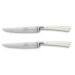 Coffret 2 couteaux à steak Sabatier Edonist Perle forgé 12cm fabrication française