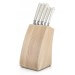 Bloc Sabatier Edonist Perle en bois 5 couteaux forgés acier inox