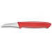 Couteau d'office bec d'oiseau Bargoin Creative Chef 6cm manche surmoulé rouge