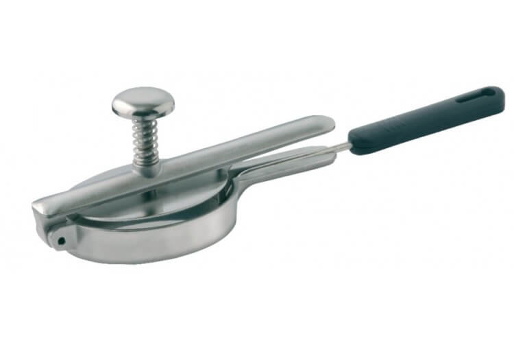 Reconstitueur de steak haché manuel oval en inox