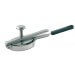 Reconstitueur de steak haché manuel oval en inox