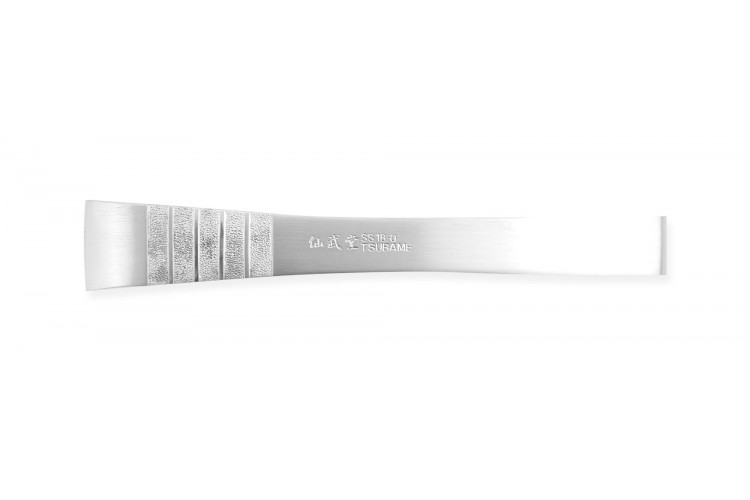 Pince &agrave; ar&ecirc;tes japonaise professionnelle droite acier inox 12cm