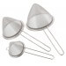 Set de 3 passoires chinois Pradel Excellence acier inox diamètre 8-12-16cm