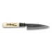Couteau Kaisaki japonais artisanal JIKKO Tokusei lame brute 12cm Nihon Steel magnolia gravé