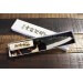 Couteau Ajikiri japonais artisanal JIKKO Tokusei 10,5cm Nihon Steel magnolia gravé