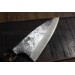Couteau Ajikiri japonais artisanal JIKKO Tokusei 10,5cm Nihon Steel magnolia gravé