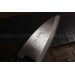 Couteau Ajikiri japonais artisanal JIKKO Tokusei 12cm Nihon Steel magnolia gravé